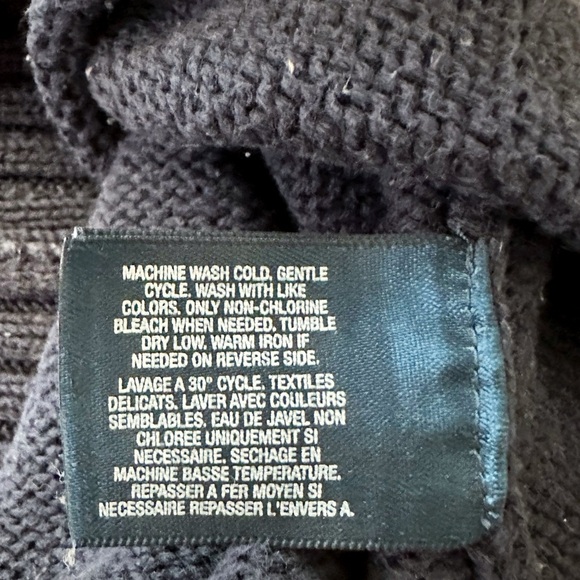 Polo Ralph Lauren | Quarter Zip Sweater Pull-Over (4T) 💙 - Picture 6 of 6